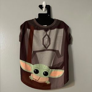 NWT Star Wars Mandalorian Baby Yoda Dog Tee